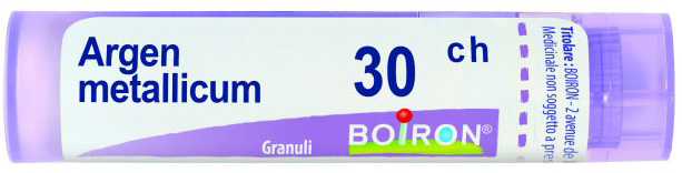 ARGENTUM METALLICUM 30 CH GRANULI - farmaciabianca.it