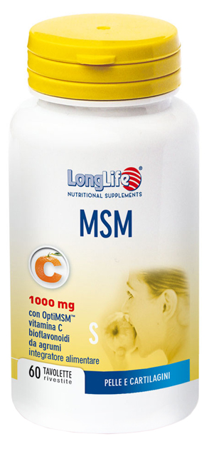 LONGLIFE MSM 1000 MG 60 TAVOLETTE - farmaciabianca.it