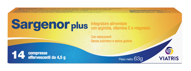 SARGENOR PLUS 14 COMPRESSE EFFERVESCENTI DA 4,5 G - farmaciabianca.it