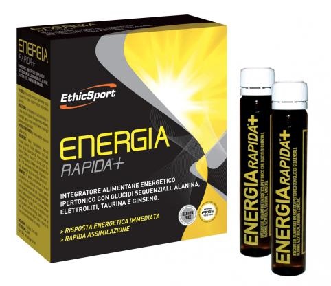 ETHICSPORT ENERGIA RAPIDA+ 10 FLACONCINI 25 ML - farmaciabianca.it