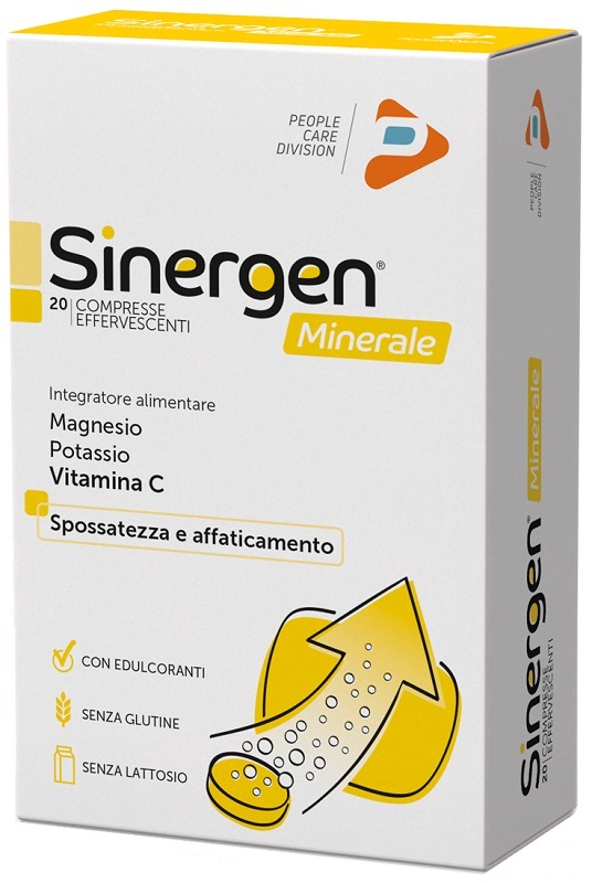 SINERGEN MINERALE LIMONE 20 COMPRESSE EFFERVESCENTI - farmaciabianca.it