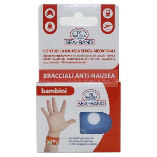 BRACCIALE ANTI NAUSEA PER BAMBINI P6 NAUSEA CONTROL 2 PEZZI - farmaciabianca.it