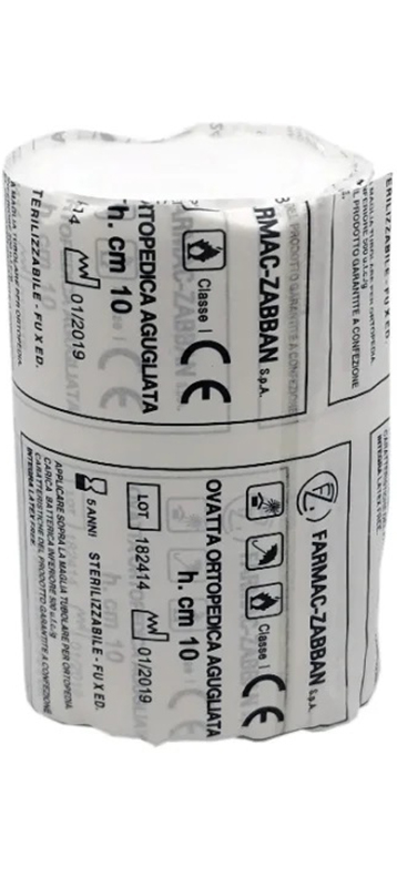 BENDA OVATTA AGUGLIATA 10X400 CM 1 PEZZO - farmaciabianca.it