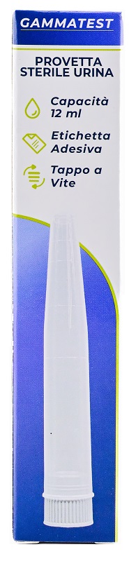 PROVETTA STERILE PER URINA 12ML GAMMADIS - farmaciabianca.it