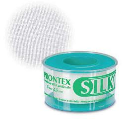 CEROTTO ROCCHETTO PRONTEX SILK SETA 2,5X500 CM - farmaciabianca.it