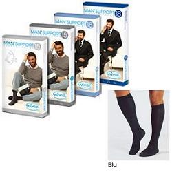 MAN SUPPORT 18 COTONE GAMBALETTO 18 BLU 4 - farmaciabianca.it