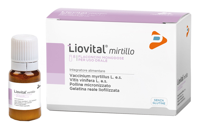 LIOVITAL MIRTILLO 8 FLACONCINI 10 ML - farmaciabianca.it