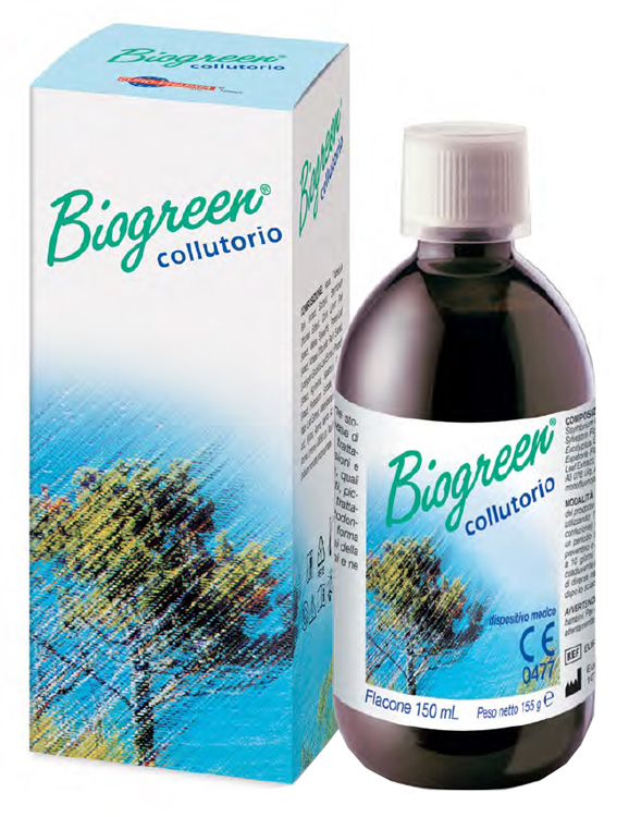 COLLUTORIO BIOGREEN 150 ML - farmaciabianca.it