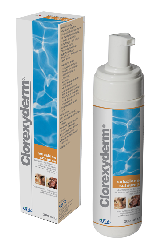 CLOREXYDERM SOLUZIONE SCHIUMA 200 ML - farmaciabianca.it