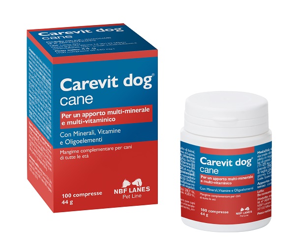 CAREVIT DOG FLACONE 100 COMPRESSE APPETIBILI - farmaciabianca.it