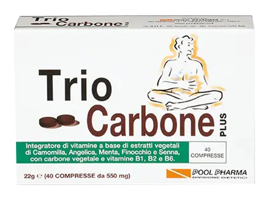 TRIOCARBONE PLUS 40 COMPRESSE - farmaciabianca.it