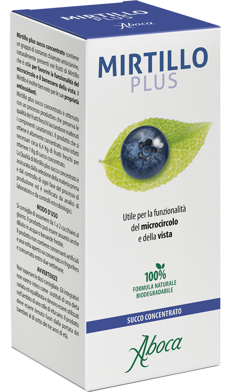 MIRTILLO PLUS SUCCO CONCENTRATO 100 ML - farmaciabianca.it