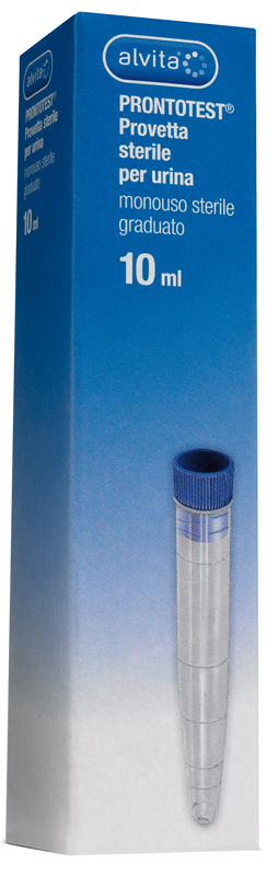 PROVETTA PER URINA ALVITA PRONTOTEST GRADUATA 10ML - farmaciabianca.it