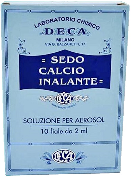 SEDO CALCIO INALANTE SOLUZIONE AEROSOL 10 FIALE 2 ML - farmaciabianca.it