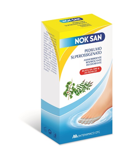 NOK SAN PEDILUVIO SUPEROSSIGENATO 400 G - farmaciabianca.it