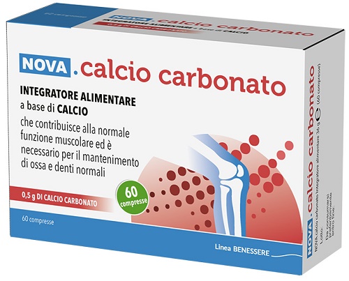 CALCIO CARBONATO 60 COMPRESSE DA 0,6 G - farmaciabianca.it