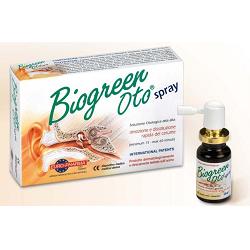 SOLUZIONE OTOLOGICA BIOGREEN OTO SPRAY RIMOZIONE E DISSOLUZIONE CERUME 13 ML - farmaciabianca.it