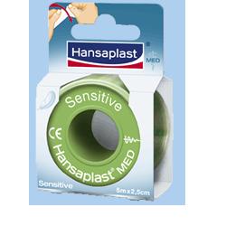 CEROTTO ROCCHETTO HANSAPLAST SENSITIVE 5MX2,50CM 1 PEZZO - farmaciabianca.it