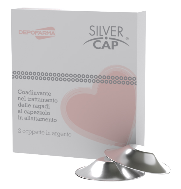 SILVER CAP COPPETTE IN ARGENTO COPRI CAPEZZOLI PER ALLATTAMENTO 2 PEZZI - farmaciabianca.it