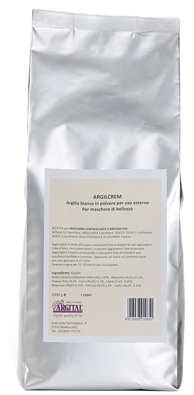 ARGILLA BIANCA 1000 G - farmaciabianca.it