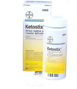 STRISCE MISURAZIONE CHETONURIA KETOSTIX 50 PEZZI - farmaciabianca.it