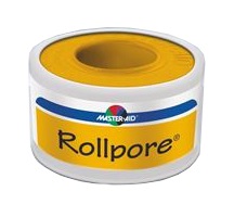 CEROTTO IN ROCCHETTO MASTER-AID ROLLPORE TESSUTO NON TESSUTO 5X1,25 - farmaciabianca.it