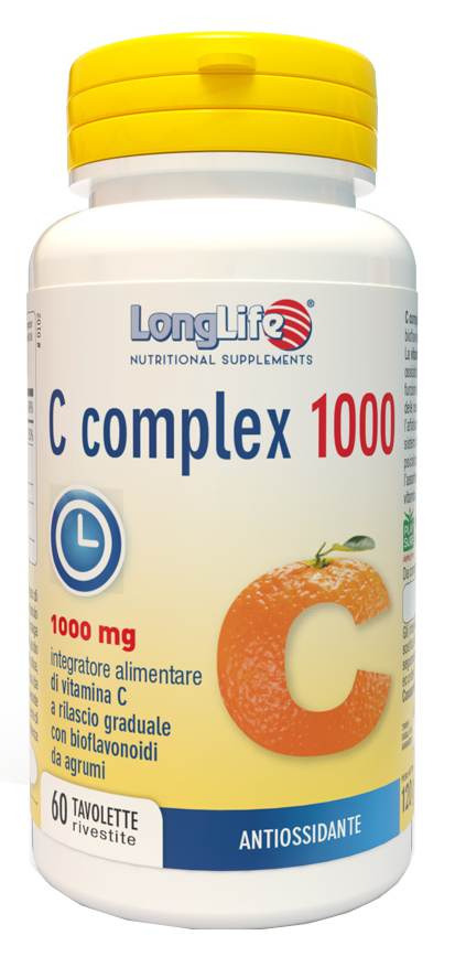 LONGLIFE C COMPLEX 1000 T/R 60 TAVOLETTE - farmaciabianca.it