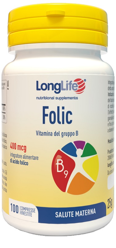 LONGLIFE FOLIC 400 MCG 100 COMPRESSE - farmaciabianca.it