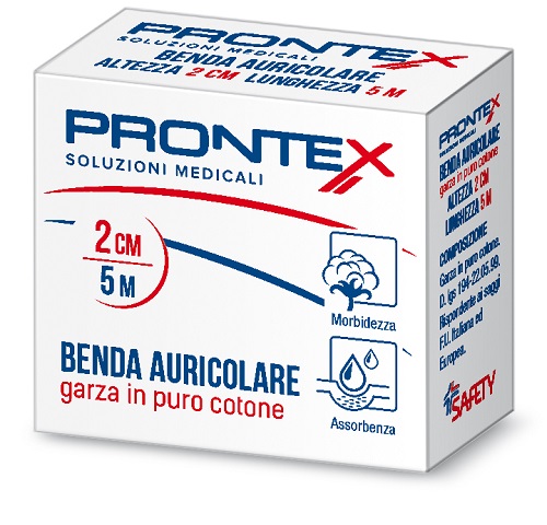 PRONTEX BENDA AURICOLARE 2 CM - farmaciabianca.it
