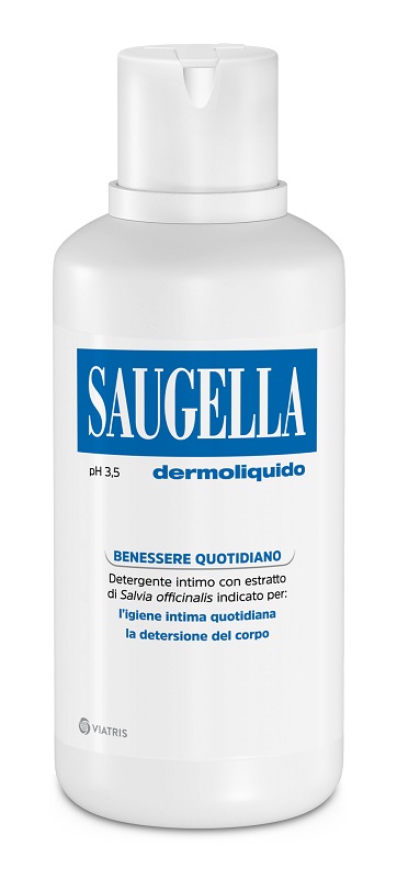 SAUGELLA DERMOLIQUIDO PH 3,5 DETERGENTE INTIMO BENESSERE QUOTIDIANO 500 ML - farmaciabianca.it