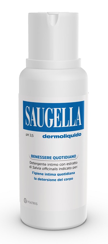 SAUGELLA DERMOLIQUIDO PH 3,5 DETERGENTE INTIMO BENESSERE QUOTIDIANO 750 ML - farmaciabianca.it