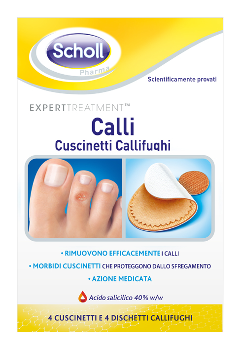 CEROTTO CALLIFUGO CALLI DURI 4 CEROTTI + 4 DISCHETTI - farmaciabianca.it