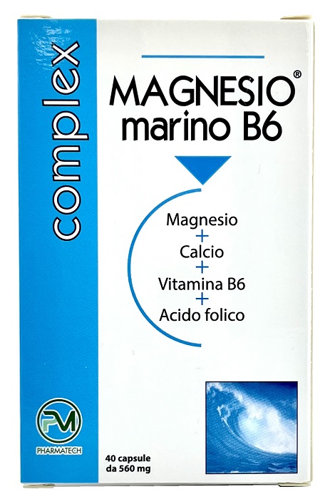 MAGNESIO MARINO B6 40 CAPSULE - farmaciabianca.it
