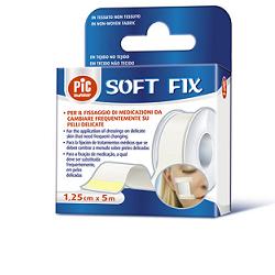 CEROTTO IN ROCCHETTO PIC SOFT FIX TESSUTO NON TESSUTO 2,5X500 CM CON FUSTELLA - farmaciabianca.it