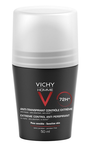 VICHY HOMME DEO ROLL-ON ANTI-TRASPIRANTE 50 ML - farmaciabianca.it