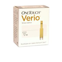 STRISCE MISURAZIONE GLICEMIA ONETOUCH VERIO 25 PEZZI - farmaciabianca.it