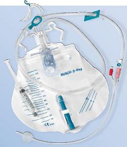 CATETERE IN SILICONE SCANALATO PROFILCATH PRECONNESSO CH16 LUNGHEZZA 40CM + SACCA DI DRENAGGIO DA 2000ML GRADUATA CON TUBO DI SCARICO ELASTICO E CHIUSURA A MORSETTO - farmaciabianca.it