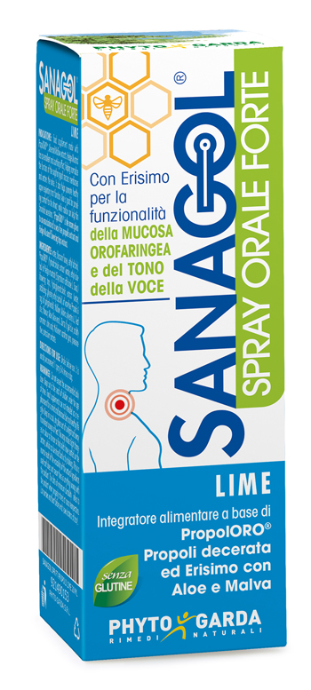 SANAGOL SPRAY FORTE PROPOLI LIME 20 ML - farmaciabianca.it