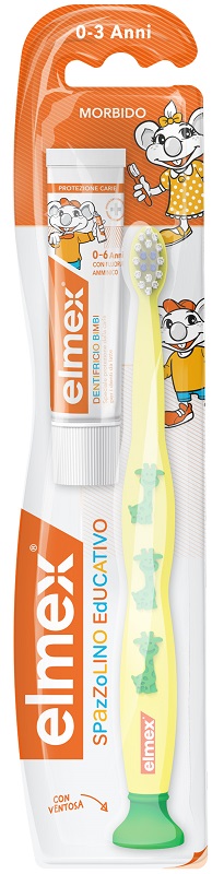 ELMEX SPAZZOLINO BIMBI EDUCATIVO NEW 0-3 ANNI - farmaciabianca.it