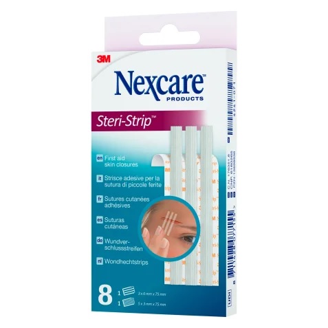 CEROTTO PER SUTURA NEXCARE STERISTRIP 6X75 MM + 3X75 MM - farmaciabianca.it