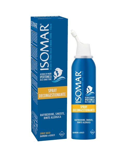 ISOMAR NASO CHIUSO SOLUZIONE ACQUA DI MARE IPERTONICA PER DECONGESTIONE NASO CHIUSO 50 ML - farmaciabianca.it