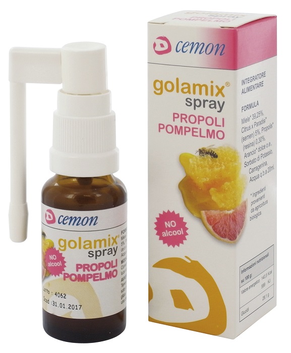 GOLAMIX SPRAY - PROPOLI POMPELMO 20 ML - farmaciabianca.it