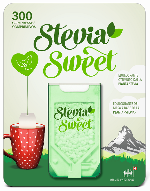 HERMESETAS STEVIA 300 COMPRESSE - farmaciabianca.it