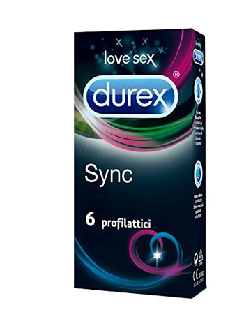 PROFILATTICO DUREX SYNC 6 PEZZI - farmaciabianca.it