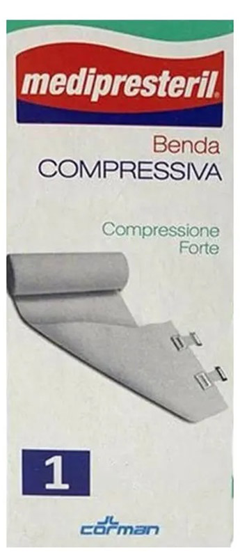 BENDA MEDIPRESTERIL COMPRESSIONE FORTE M4,5X10CM TESI - farmaciabianca.it