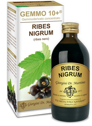 GEMMO 10+ RIBES NERO 200 ML LIQUIDO ANALCOLICO - farmaciabianca.it