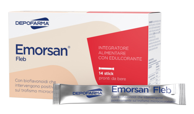 EMORSAN FLEB 14 STICK PACK DA 15 ML - farmaciabianca.it