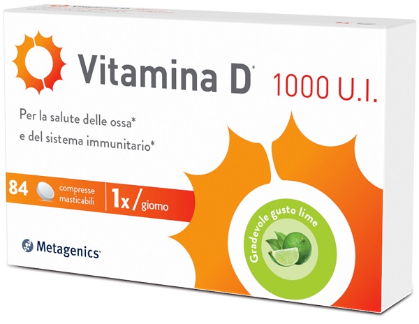 VITAMINA D 1000 UI 84 COMPRESSE MASTICABILI - farmaciabianca.it