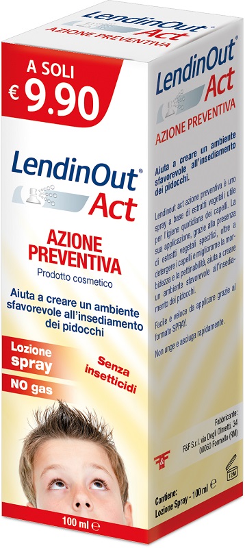 LENDINOUT ACT AZIONE PREVENTIVA SPRAY 100 ML - farmaciabianca.it