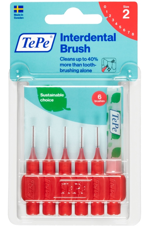 TEPE SCOVOLINO ROSSO 0,5MM 6 PEZZI - farmaciabianca.it